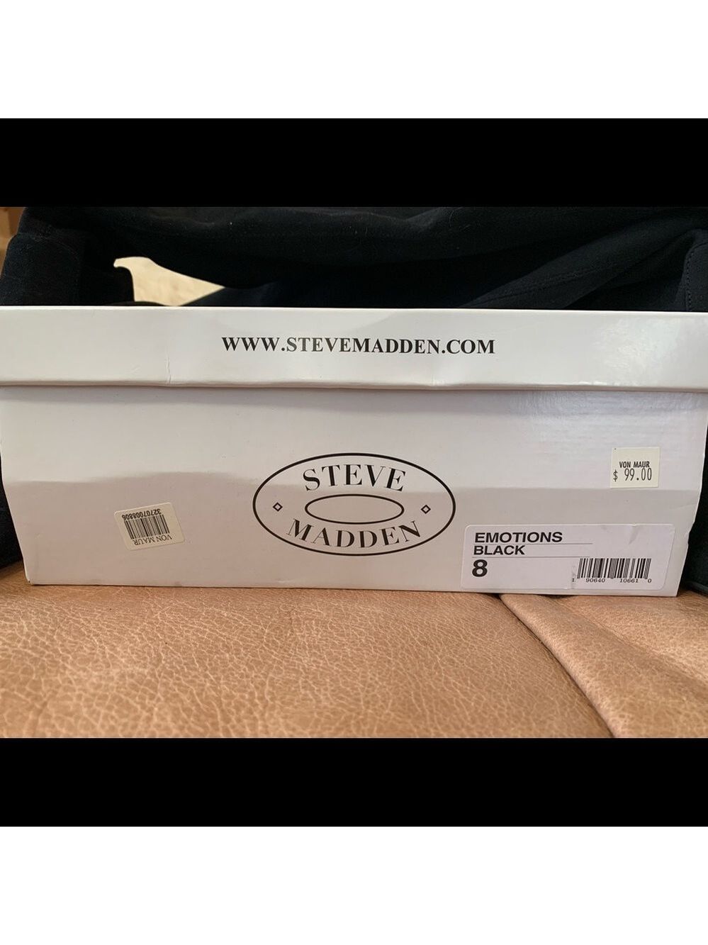STEVE MADDEN Tall Black Boots - Picture 2 of 2
